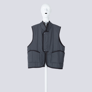 BAG GILET PETROL GREY