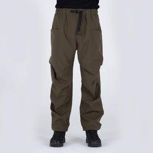 BELTED C.S PANT OLIVE