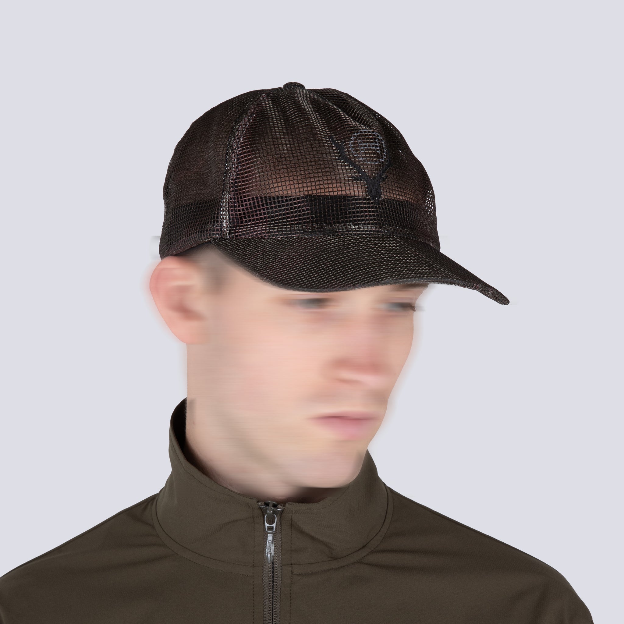 CAP HEAVYWEIGHT MESH BLACK