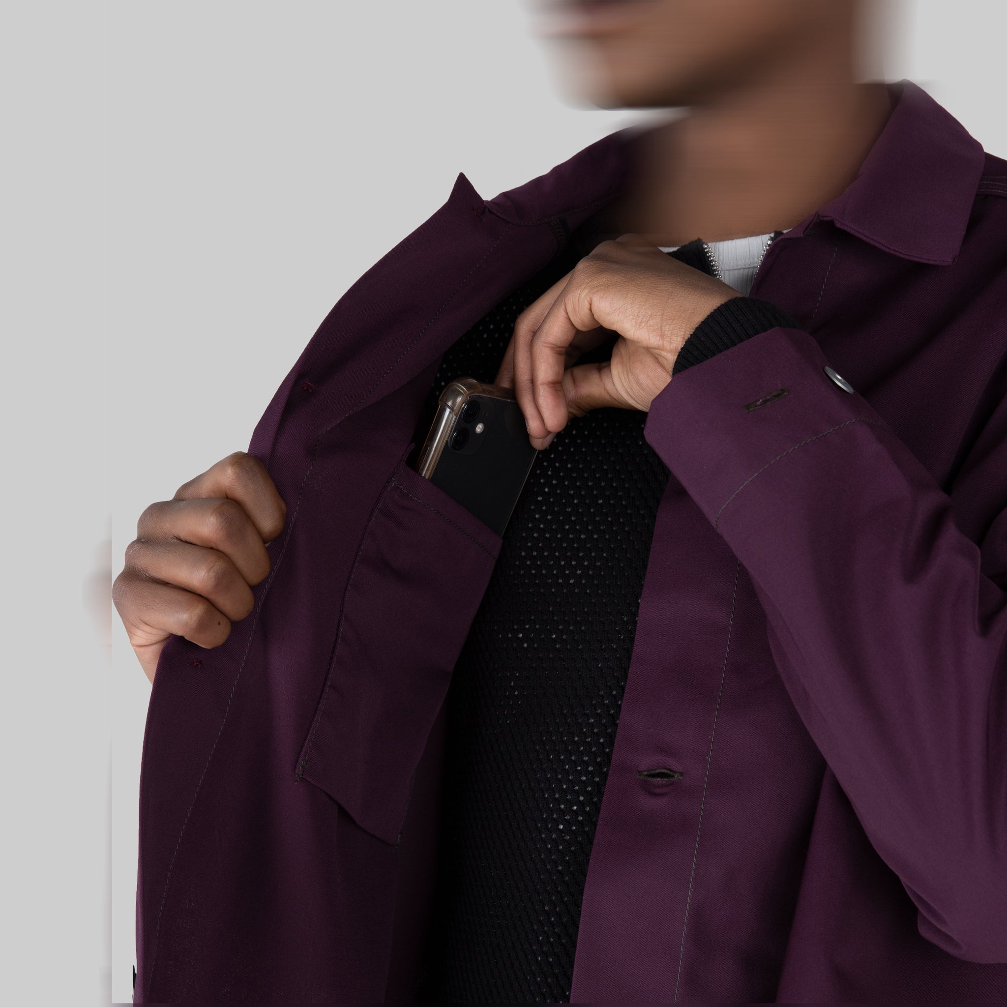 AFFXWRKS WORKS JACKET TONIC PURPLE
