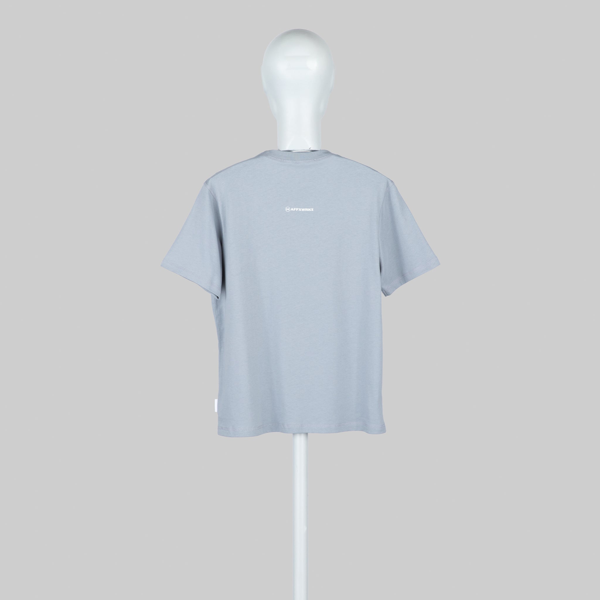 AFFXWRKS EXPIRED WARRANT T-SHIRT ALLOY GREY