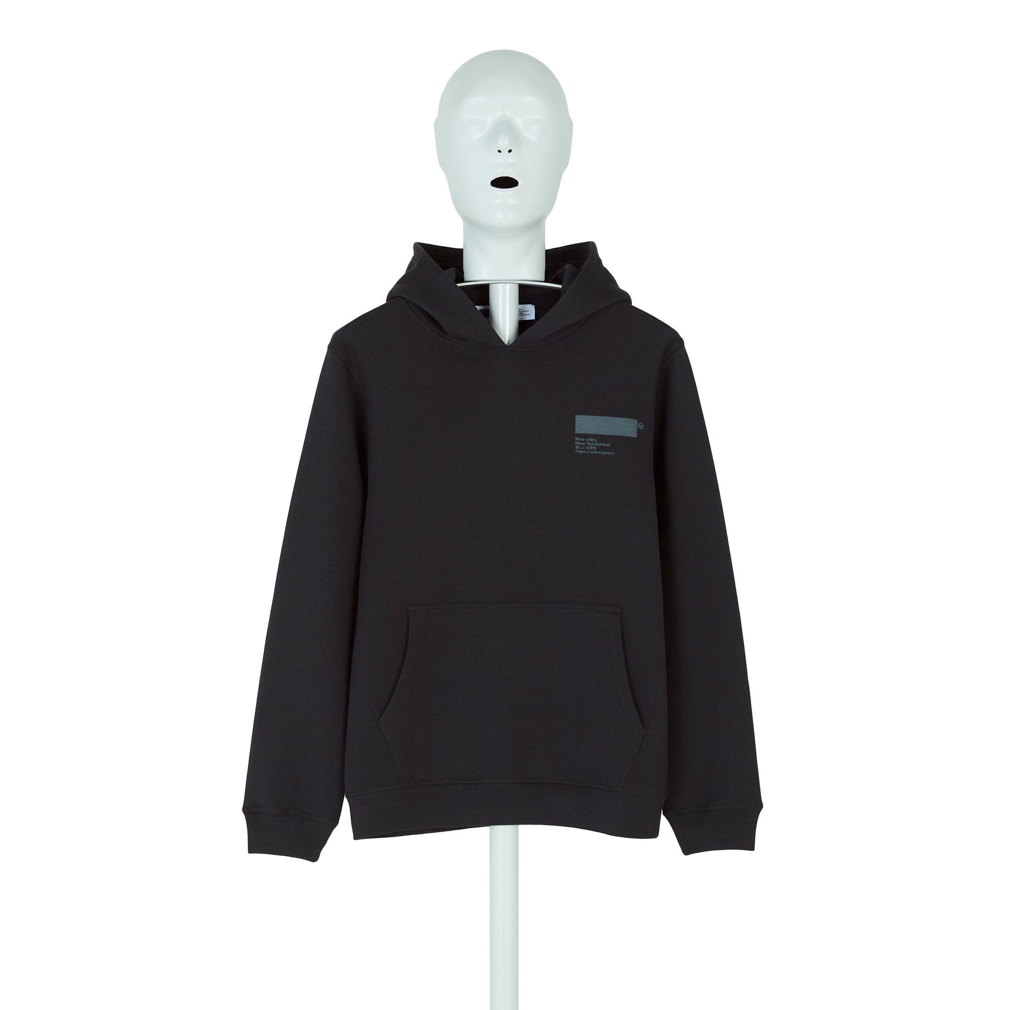AFFXWRKS STANDARDISED HOODIE BLACK/ALLOY GREEN