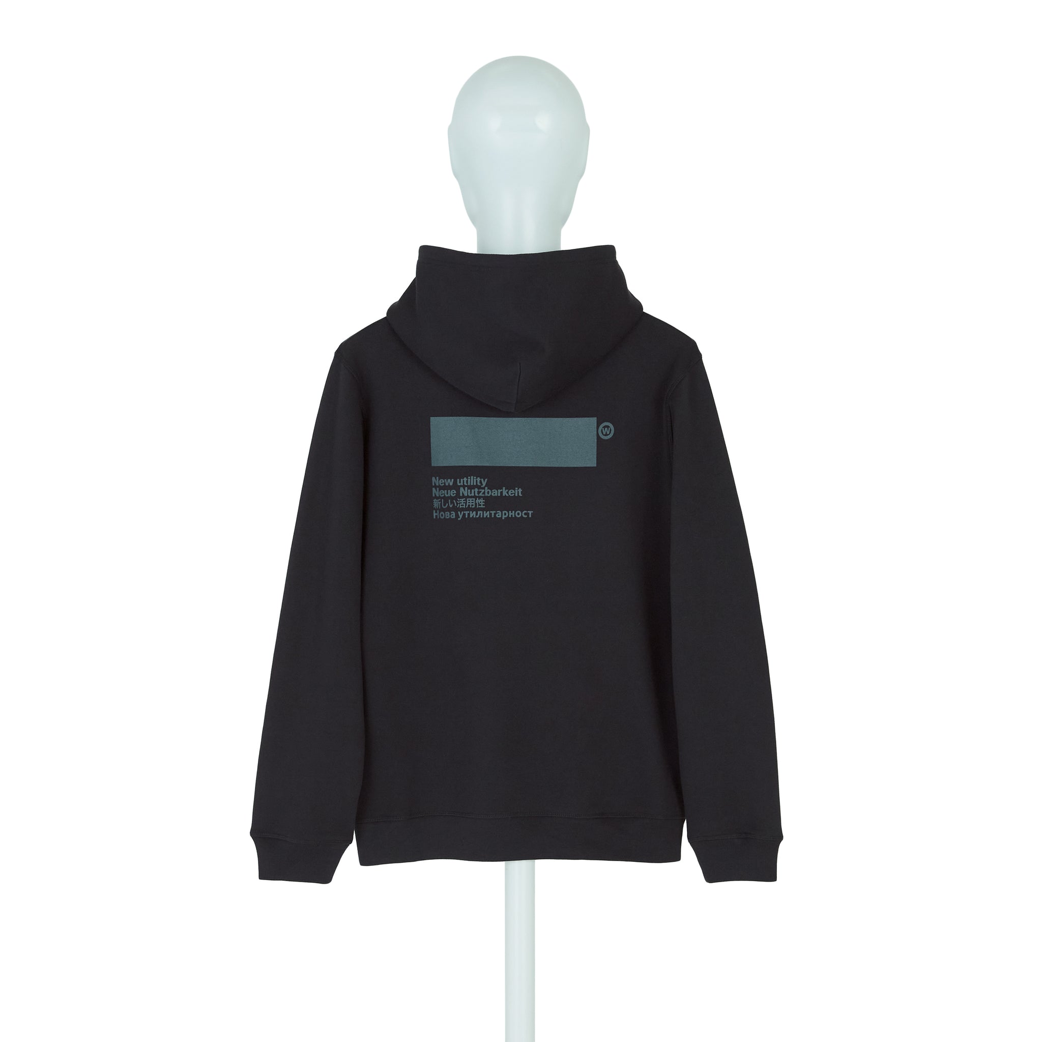 AFFXWRKS STANDARDISED HOODIE BLACK/ALLOY GREEN