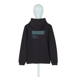 AFFXWRKS STANDARDISED HOODIE BLACK/ALLOY GREEN