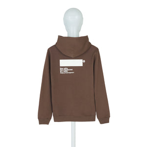 AFFXWRKS STANDARDISED HOODIE OLIVE BROWN/PHOSPHORESCENT