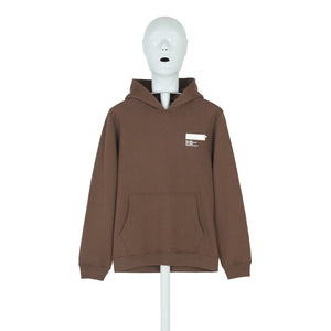 AFFXWRKS STANDARDISED HOODIE OLIVE BROWN/PHOSPHORESCENT